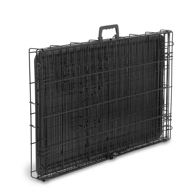 cusca metalica pentru caini topmast 61 cm x 42 cm x 49 cm