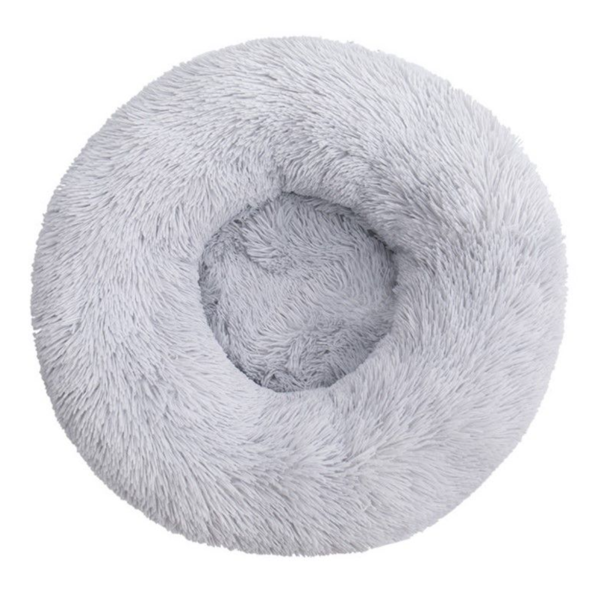 topmast culcus pufos caini / pisici 50 cm argintiu s