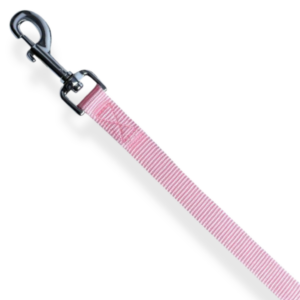 lesa pentru caini topmast nylon durabil carlige puternice cu arc roz 180cm 15mm