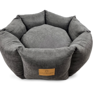 cos pentru caini topmast comfynest diam. 62 cm antracit