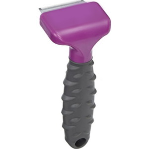 pieptene deshedding heavy duty s violet pentru pisici