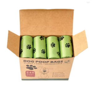 pungi biodegradabile pentru excremente canine poopi dog 8 x 15 bucati