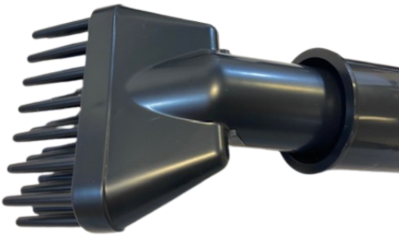uscator pentreu caini cu un singur motor alb si negru putere 1200 w