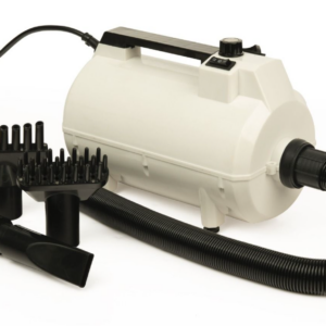 uscator pentreu caini cu un singur motor alb si negru putere 1200 w