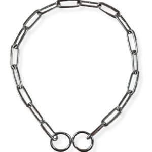 zgarda slip on topmast zale lungi argintiu 4 mm 62 cm