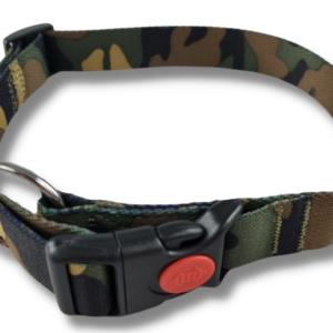 zgarda camuflaj cu siguranta reglabila 30 45 cm