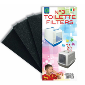 Filtru pentru Litieră Geo Vicky – Set 3 Bucăți