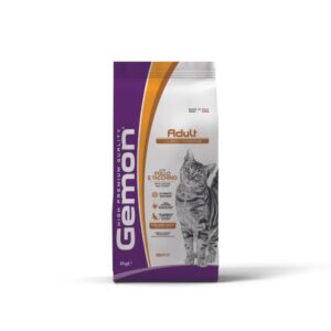 Gemon Pisici Adult cu Pui şi Curcan 2kg - Premium