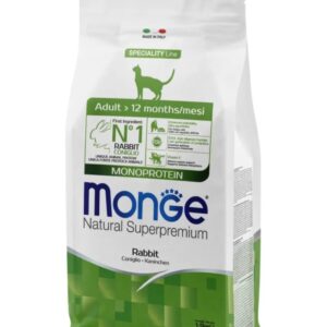 Monge Pisici Adult Monoprotein Iepure 1.5 kg - Superpremium