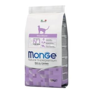 Monge Pisici Sterilizate Pui 1.5kg - Superpremium