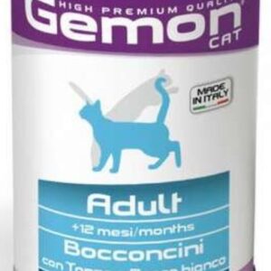 Hrană umedă pentru pisici sterilizate Gemon cu Ton și Pește Oceanic - 415 g